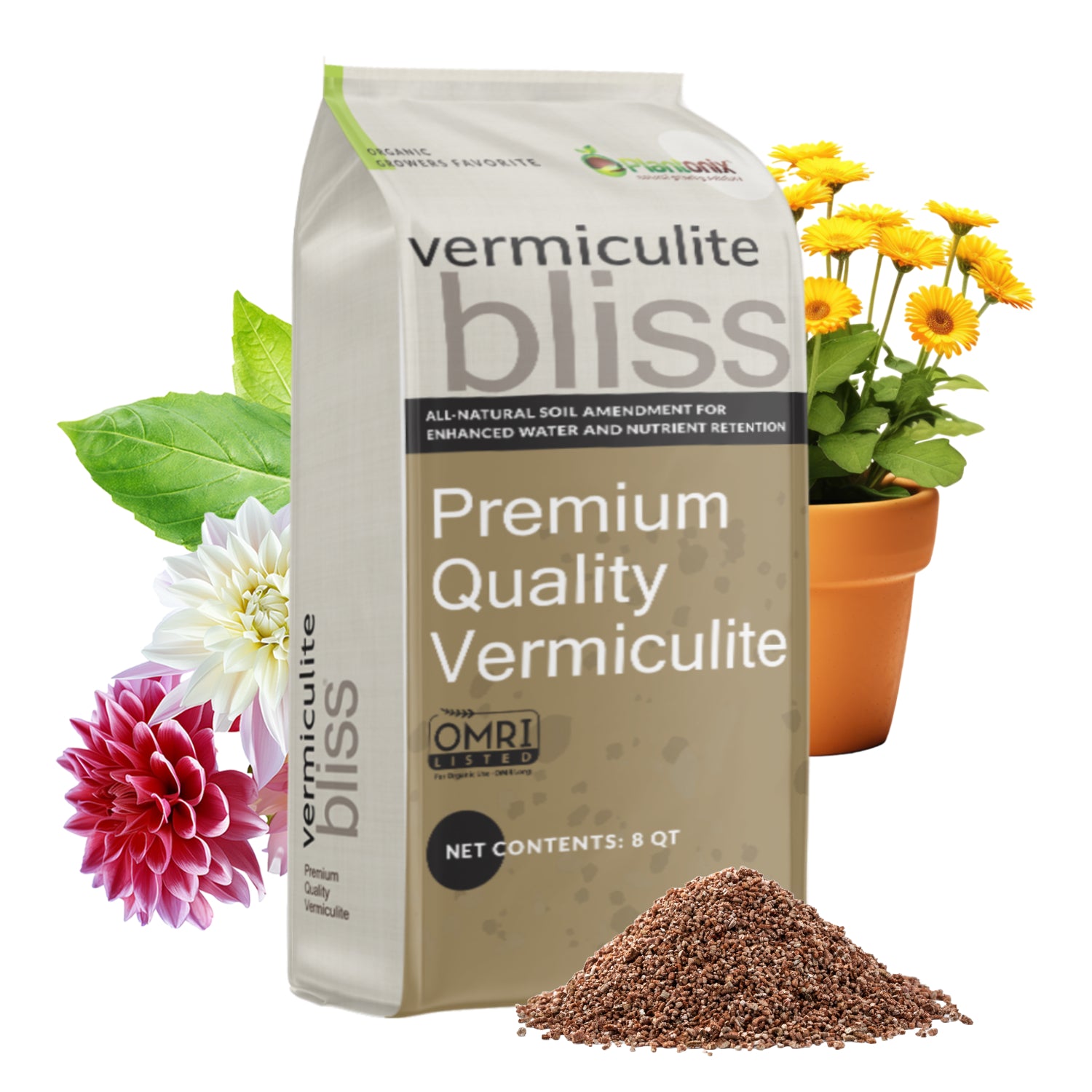 Vermiculite Bliss - Premium Vermiculite Soil Amendment | Plantonix