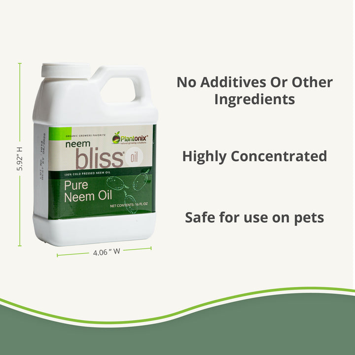 Neem Bliss Oil - Pure Cold-pressed Neem Oil | Plantonix