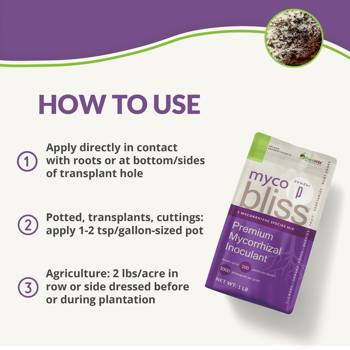 Myco Bliss - Premium Mycorrhizal Inoculant | Plantonix